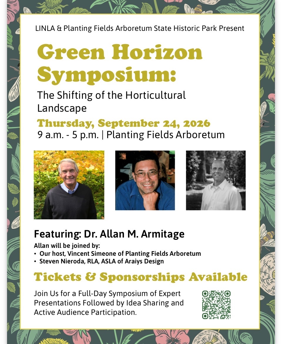 LINLA Green Horizon Symposium September 2026 featuring Steve Nieroda of ADLA