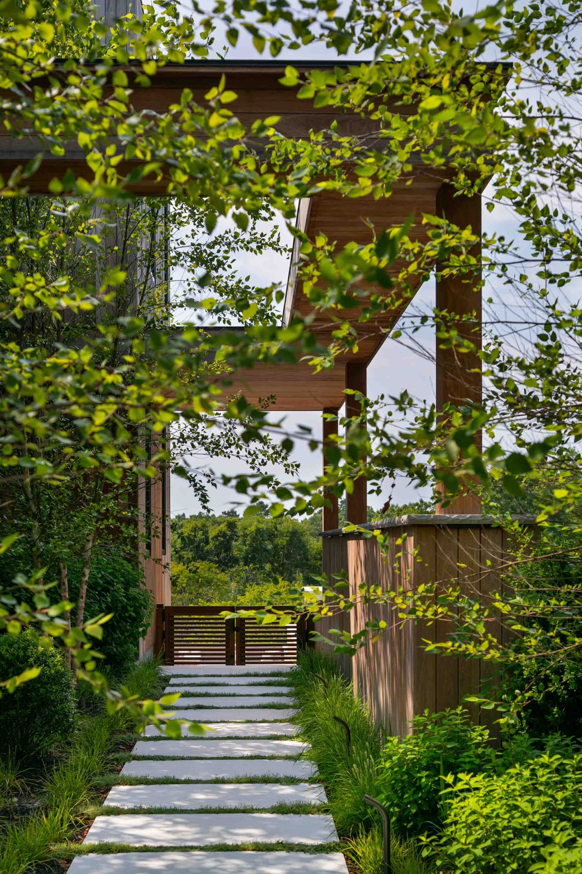 Gallery - VOUGE Australia- Inside a modernist sanctuary sculpted into the Southampton woodlands. March 2, 2026